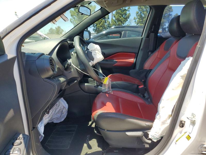 2019 Nissan Kicks VIN 3N1CP5CU1KL514176 COPART salvage auction — FRONT END, Ca - Salvage Certificate, sold $1,950 on 2026-07-02 (photo 7)
