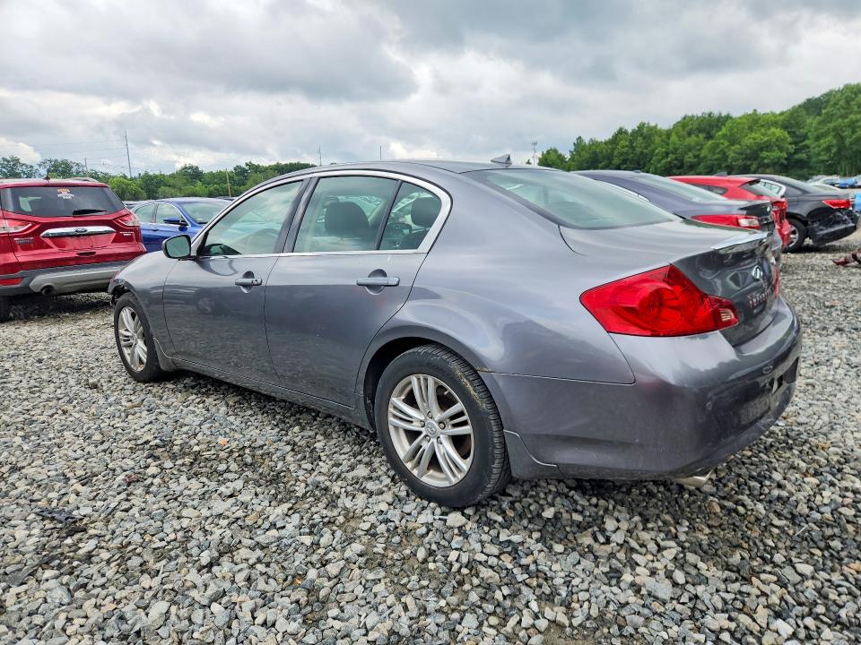 2010 Infiniti G37 VIN JN1CV6AR4AM457762 COPART salvage auction — FRONT END, MT - CERTIFICATE OF TITLE, sold $650 on 2026-07-16 (photo 2)