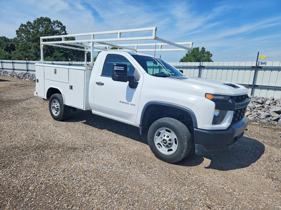 2021 Chevrolet Silverado 2500 VIN 1GB0WLE7XMF238046 COPART salvage auction — MECHANICAL, Fl - Certificate Of Title, sold $13,600 on 2026-07-27 (photo 4)