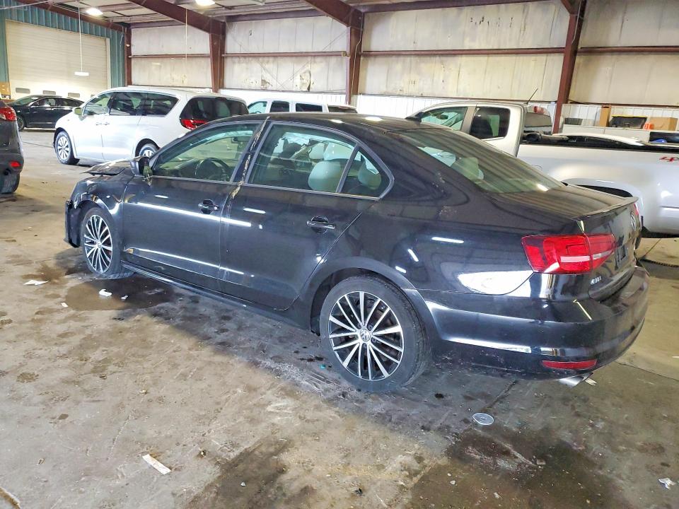 2015 Volkswagen Jetta VIN 3VWB17AJ0FM341049 COPART salvage auction — FRONT END, Il - Salvage Certificate, sold $800 on 2026-07-29 (photo 2)