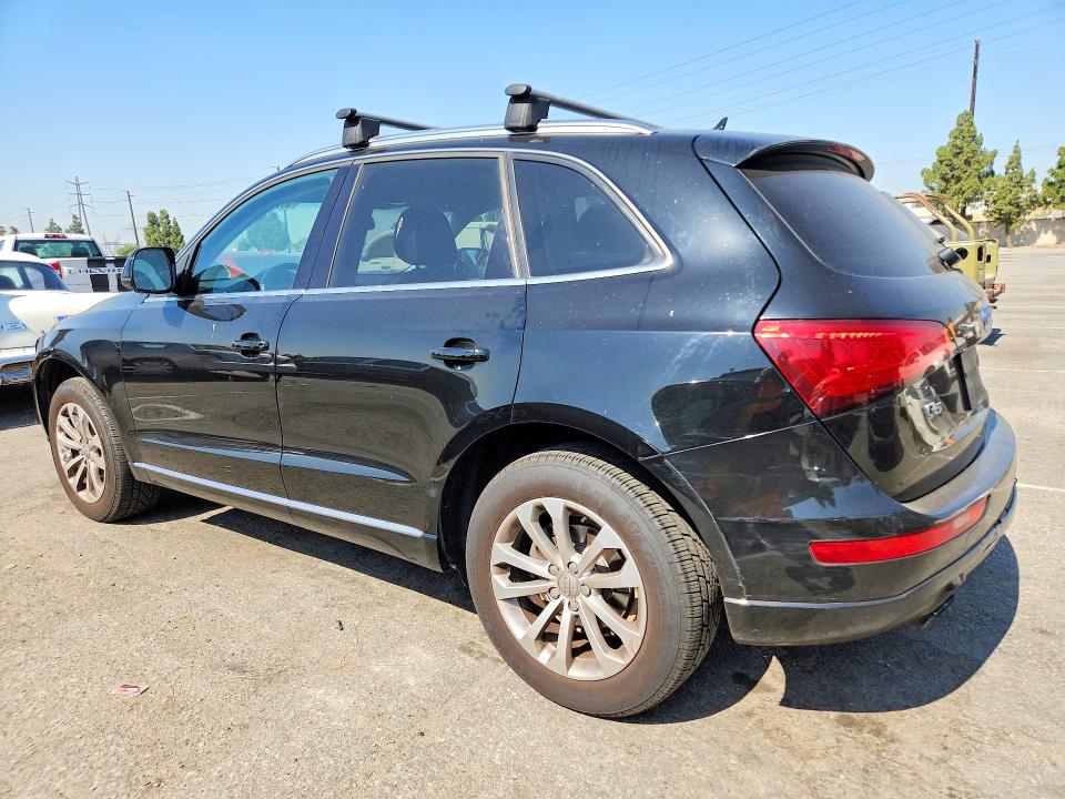 2014 Audi Q5 VIN WA1CFAFP0EA099145 COPART salvage auction — FRONT END, Ca - Salvage Certificate, sold $1,900 on 2026-07-28 (photo 2)