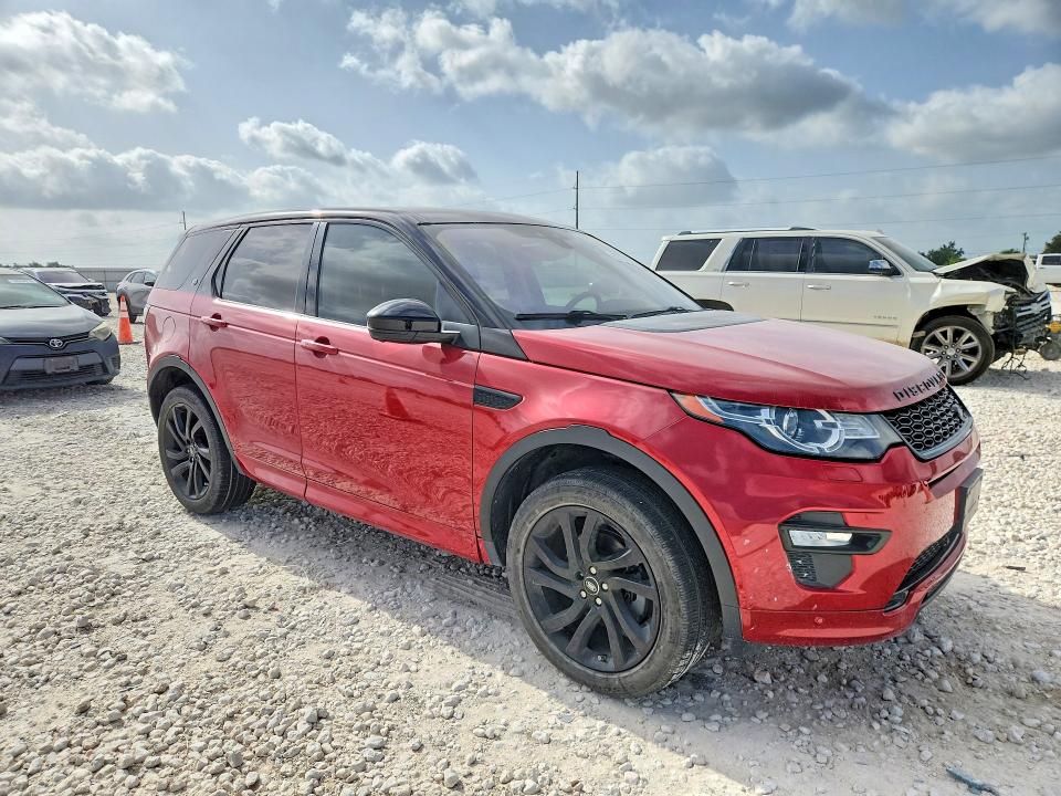 2018 Land rover Discovery VIN SALCR2RX1JH739906 COPART salvage auction — FRONT END, Tx - Bonded Title - Salvage, sold $4,100 on 2026-08-02 (photo 4)