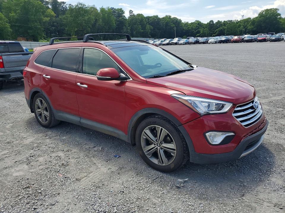 2014 Hyundai Santa fe VIN KM8SR4HF4EU077447 COPART salvage auction — FRONT END, Salvage Title, sold $225 on 2026-07-29 (photo 4)