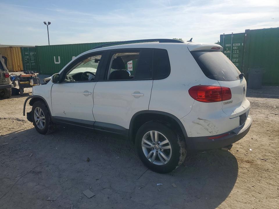 2016 Volkswagen VIN WVGAV7AX0GW599477 COPART salvage auction — FRONT END, In - Cert Of Title-Salvage Title, sold $550 on 2026-07-17 (photo 2)