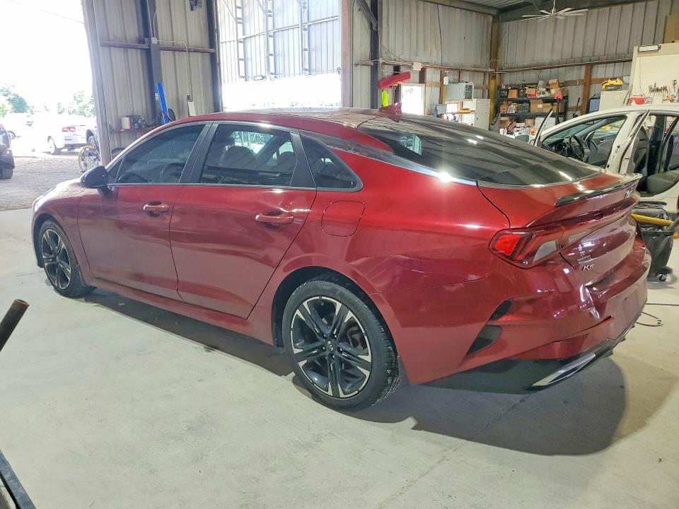 2021 Kia K5 VIN 5XXG64J28MG080799 COPART salvage auction — HAIL, Mo - Certificate Of Title, sold $5,400 on 2026-07-08 (photo 2)