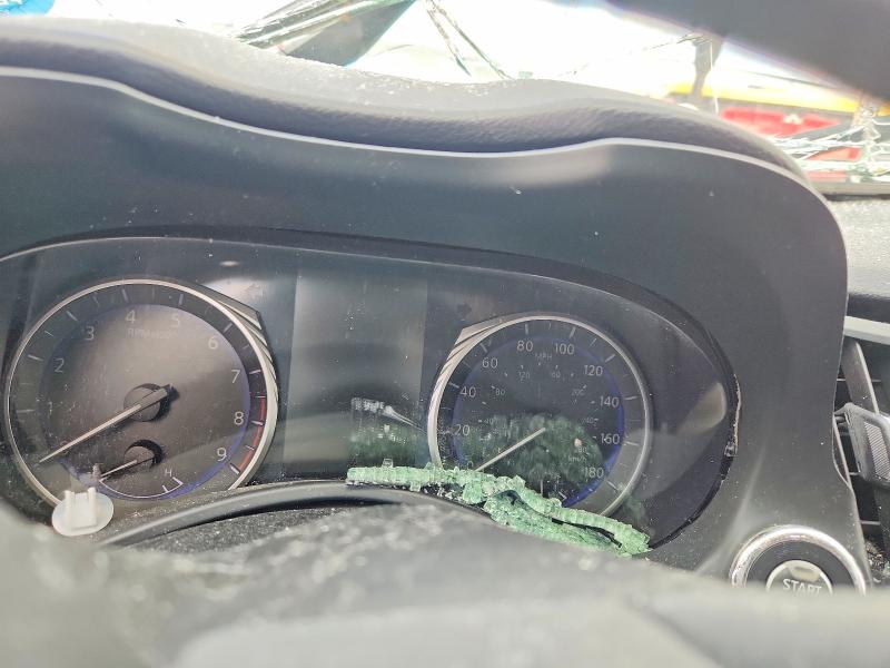 2014 Infiniti Q50 VIN JN1BV7AP7EM676124 COPART salvage auction — SIDE, TX - NONREPAIRABLE TITLE, sold $425 on 2026-07-24 (photo 9)