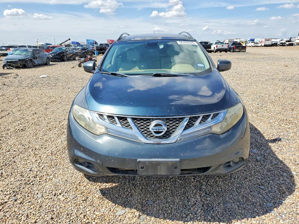 2011 Nissan Murano VIN JN8AZ1MU9BW060201 COPART salvage auction — SIDE, Tx - Salvage Vehicle Title, sold $525 on 2026-07-07 (photo 5)