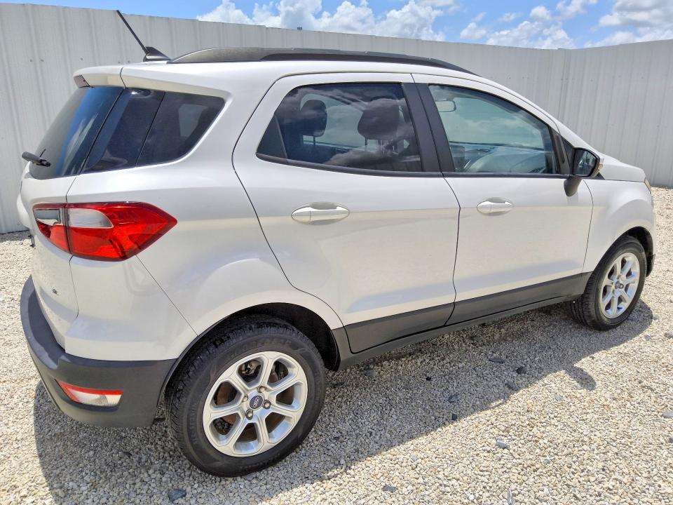 2021 Ford Ecosport VIN MAJ3S2GE7MC407800 COPART salvage auction — MINOR DENT/SCRATCHES, Fl - Certificate Of Title, sold $5,700 on 2026-07-09 (photo 3)