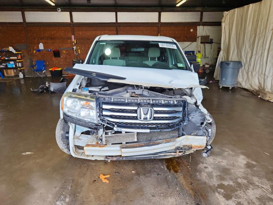 2013 Honda Pilot VIN 5FNYF4H29DB055679 COPART salvage auction — FRONT END, PA - CERTIFICATE OF SALVAGE, sold $225 on 2026-07-02 (photo 5)