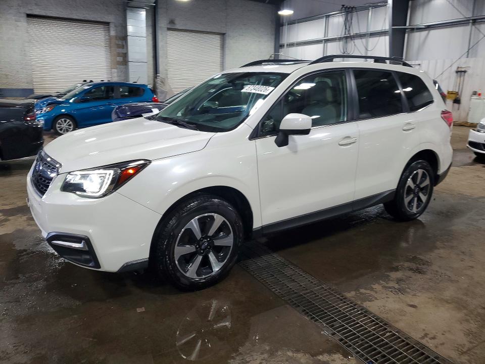2017 Subaru Forester VIN JF2SJARCXHH509939 COPART salvage auction — FRONT END, Mn - Cert Of Title-Salvage, sold $5,100 on 2026-07-28 (photo 1)