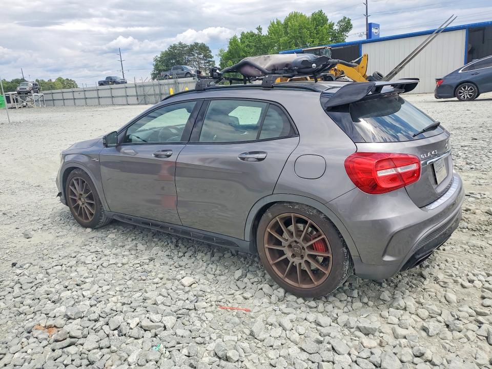 2015 Mercedes-benz Gla-klasse VIN WDDTG5CBXFJ104796 COPART salvage auction — NORMAL WEAR, Nc - Dealer Only Clean Title, sold $8,400 on 2026-07-08 (photo 2)