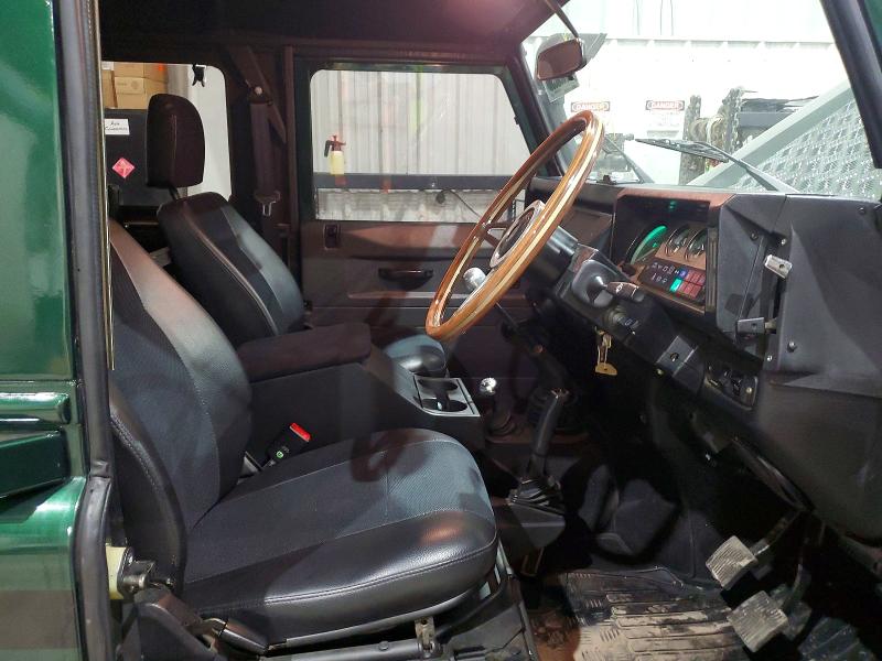 1993 Land rover Defender VIN SALLDVAF7KA921679 COPART salvage auction — FRONT END, Ny - Mv-907A Salvage Certificate, sold $19,100 on 2026-07-28 (photo 7)