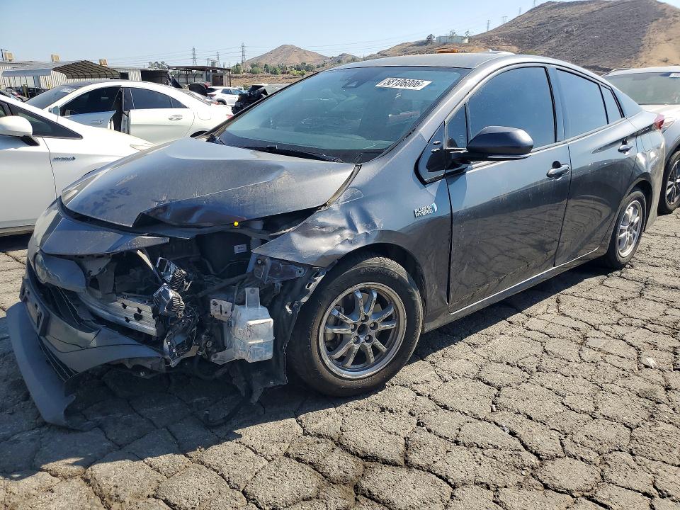 2020 Toyota Prius VIN JTDKARFP8L3140878 COPART salvage auction — FRONT END, Ca - Salvage Certificate, sold $4,150 on 2026-07-02 (photo 1)