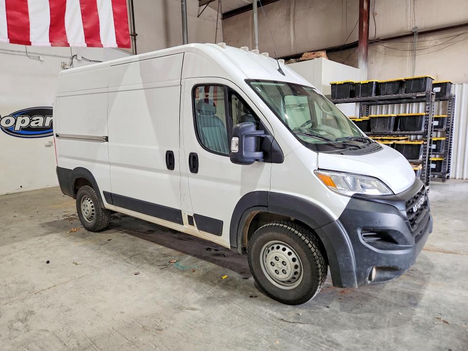 2025 Ram Promaster 2500 VIN 3C6LRVCG7SE505026 COPART salvage auction — MECHANICAL, Ok - Certificate Of Title (P), sold $13,200 on 2026-07-22 (photo 4)
