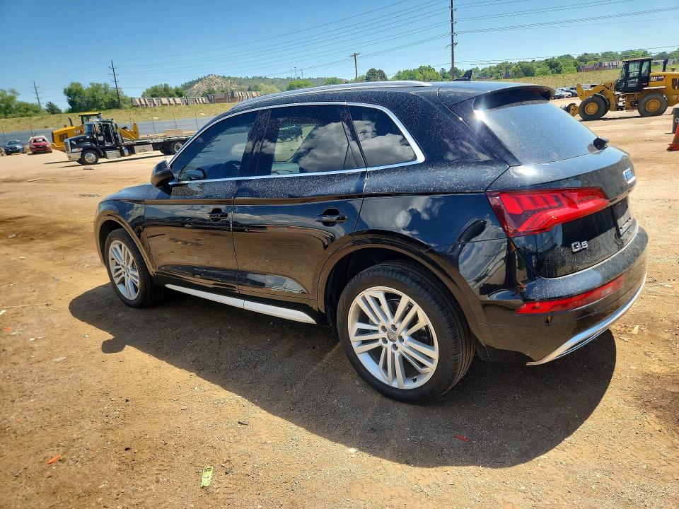 2018 Audi VIN WA1BNAFY6J2236598 COPART salvage auction — MINOR DENT/SCRATCHES, Co - Salvage Title, sold $10,600 on 2026-08-05 (photo 2)