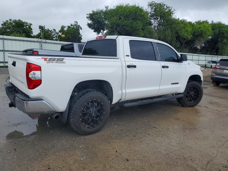 2019 Toyota Tundra VIN 5TFEM5F17KX135591 COPART salvage auction — FRONT END, Tx - Salvage Vehicle Title, sold $100 on 2026-07-28 (photo 3)