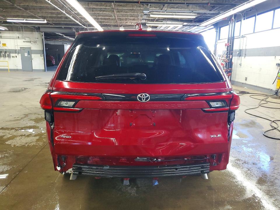 2024 Toyota Highlander VIN 5TDAAAB54RS051740 COPART salvage auction — SIDE, Il - Certificate Of Title, sold $21,250 on 2026-07-28 (photo 6)
