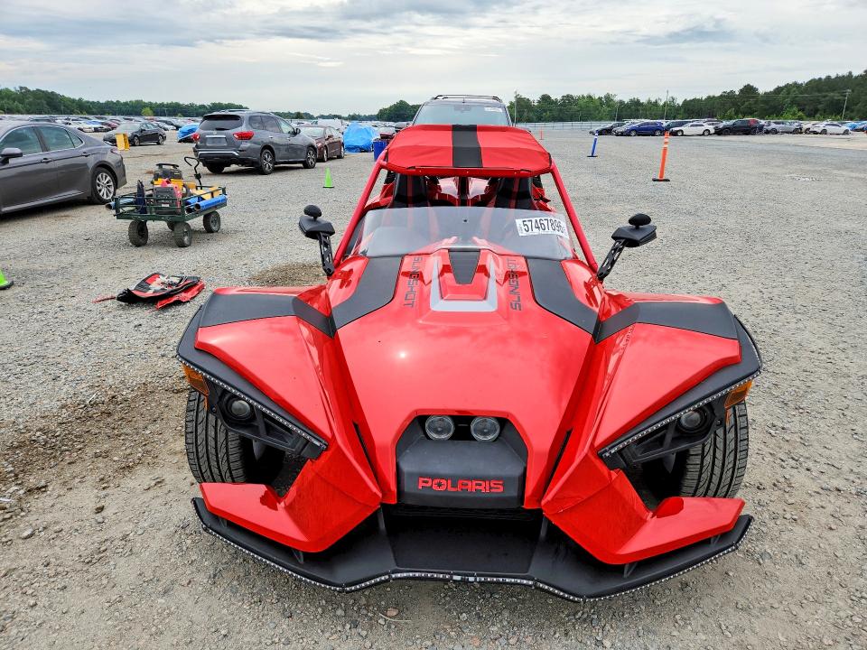 2015 Polaris Slingshot VIN 57XAAPFA2F5103286 COPART salvage auction — SIDE, Nc - Salvage Certificate Of Title, sold $4,100 on 2026-07-30 (photo 2)