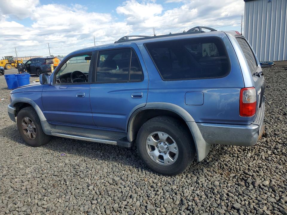 2000 Toyota 4runner VIN JT3GN86R7Y0142253 COPART salvage auction — FRONT END, Wa - Bill Of Sale, sold $975 on 2026-07-15 (photo 2)