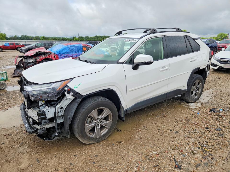 2023 Toyota Rav 4 VIN JTMMWRFV0PD572616 COPART salvage auction — FRONT END, Mo - Salvage Certificate Of Title, sold $7,100 on 2026-07-14 (photo 1)