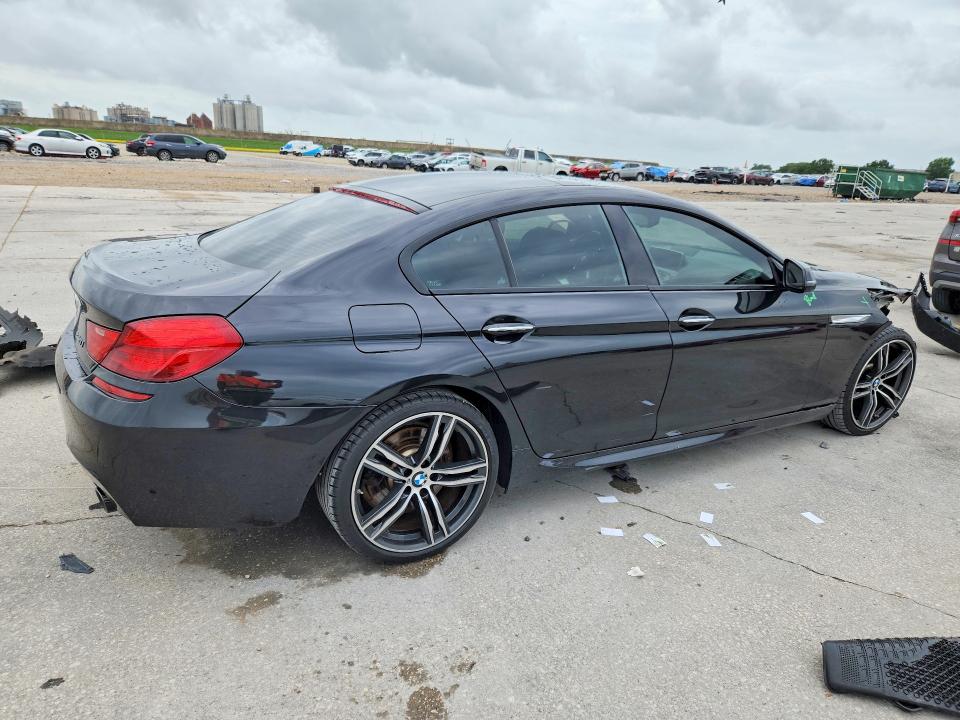 2018 BMW 6er VIN WBA6D0C55JG852842 COPART salvage auction — FRONT END, La - Cert Of Title-Salvage, sold $8,700 on 2026-07-29 (photo 3)