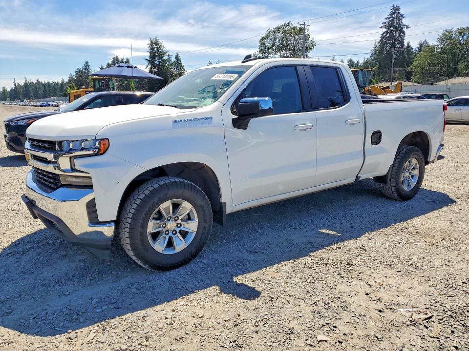2021 Chevrolet VIN 1GCRWCED2MZ413851 COPART salvage auction — REAR END, Wa - Vehicle Cert Of Ownership-Titl, sold $11,500 on 2026-07-31 (photo 1)