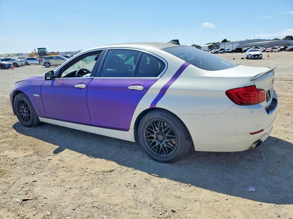 2013 BMW 5er VIN WBAXG5C56DD232113 COPART salvage auction — FRONT END, Ca - Salvage Certificate, sold $1,100 on 2026-07-31 (photo 2)
