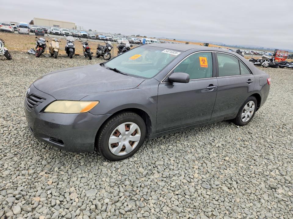 2007 Toyota Camry VIN 4T1BE46K67U043038 COPART salvage auction — SIDE, Ca - Dis/Dlr/Exp Only Clean Title, sold $450 on 2026-07-02 (photo 1)