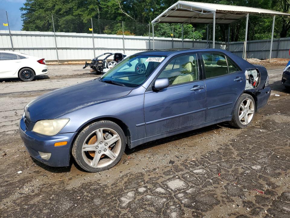 2005 Lexus Is VIN JTHBD192150101495 COPART salvage auction — SIDE, Ga - Cert Of Title-Salvage, sold $725 on 2026-07-10 (photo 1)