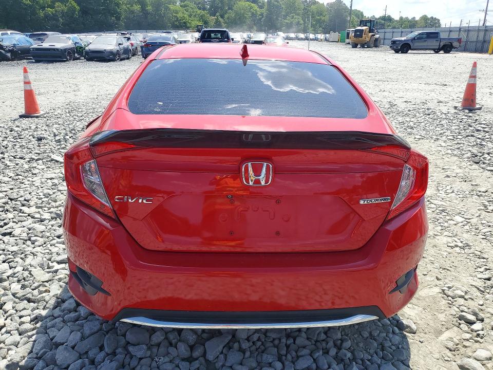 2018 Honda Civic VIN JHMFC1F98JX008013 COPART salvage auction — FRONT END, Nc - Salvage Certificate Of Title, sold $4,350 on 2026-07-22 (photo 6)