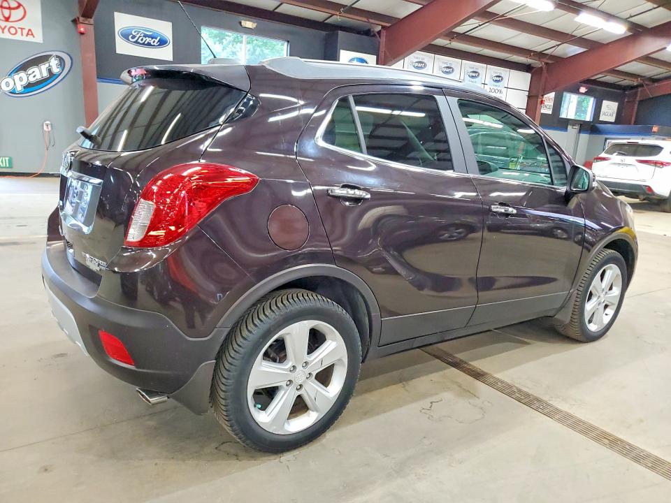 2015 Buick Encore VIN KL4CJGSB5FB267966 COPART salvage auction — FRONT END, Ma - Certificate Of Title, sold $1,850 on 2026-07-14 (photo 3)