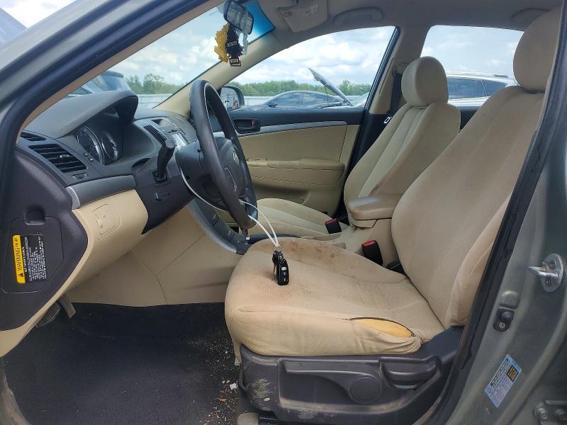 2009 Hyundai Sonata VIN 5NPET46C19H416841 COPART salvage auction — REAR END, Va - Cert Of Title - Salvage, sold $175 on 2026-07-15 (photo 7)