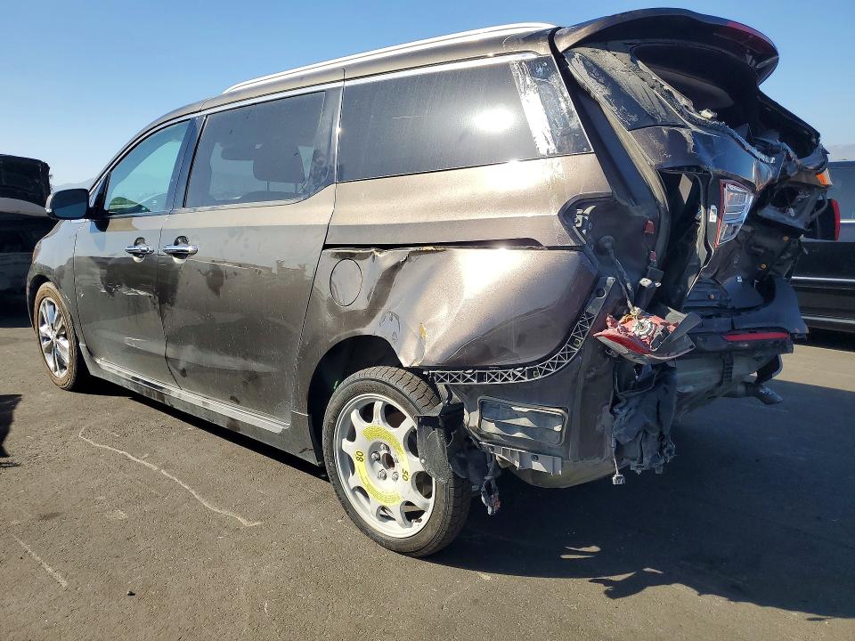 2017 Kia SEDONA VIN KNDME5C15H6343979 COPART salvage auction — REAR END, Ne - Dis/Dlr/Exp Only Salvage Title, sold $975 on 2026-07-08 (photo 2)