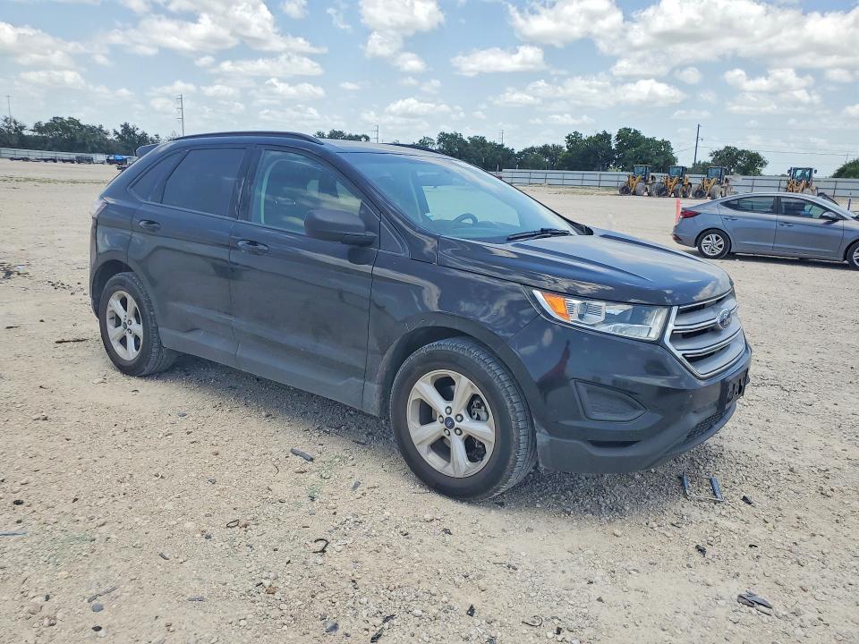 2016 Ford Edge VIN 2FMPK3G95GBB10917 COPART salvage auction — REAR END, Tx - Salvage Vehicle Title, sold $1,950 on 2026-07-09 (photo 4)