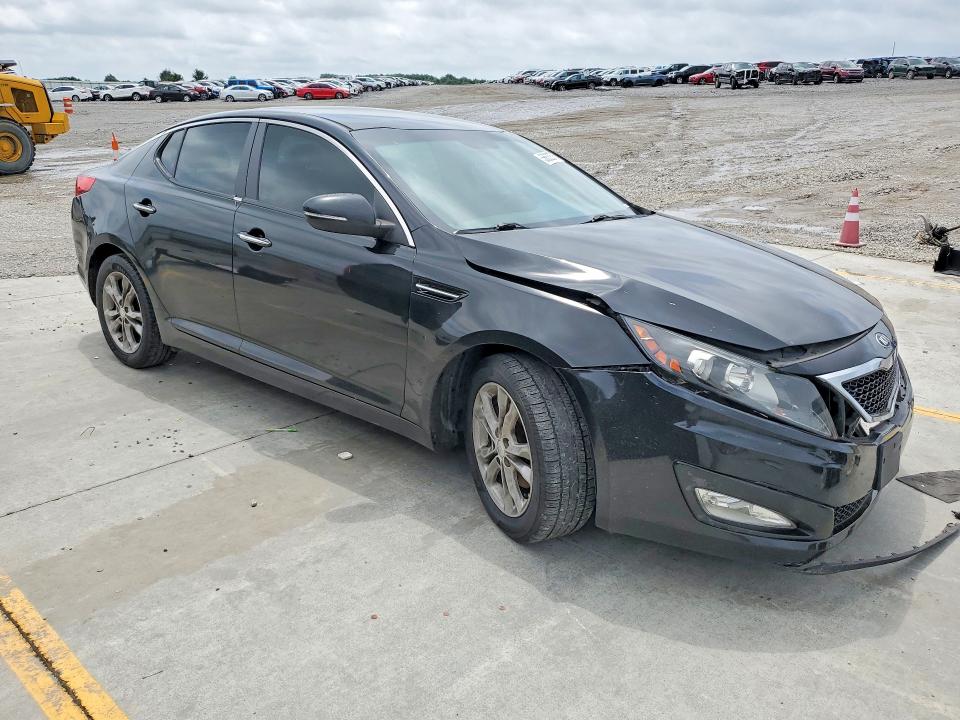 2013 Kia Optima VIN 5XXGM4A71DG141346 COPART salvage auction — FRONT END, KY - CERT OF TITLE-SALVAGE (P), sold $325 on 2026-07-02 (photo 4)