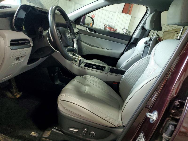 2025 Hyundai VIN KM8R2DGE5SU823654 COPART salvage auction — FRONT END, Ny - Mv-907A Salvage Certificate, sold $14,600 on 2026-07-20 (photo 7)