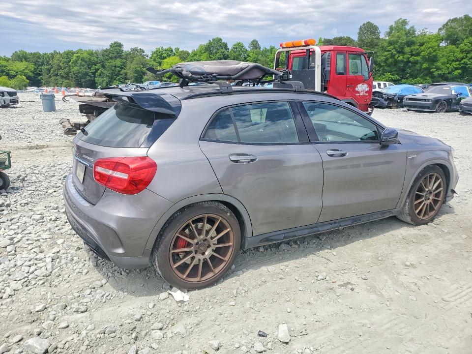 2015 Mercedes-benz Gla-klasse VIN WDDTG5CBXFJ104796 COPART salvage auction — NORMAL WEAR, Nc - Dealer Only Clean Title, sold $8,400 on 2026-07-08 (photo 3)