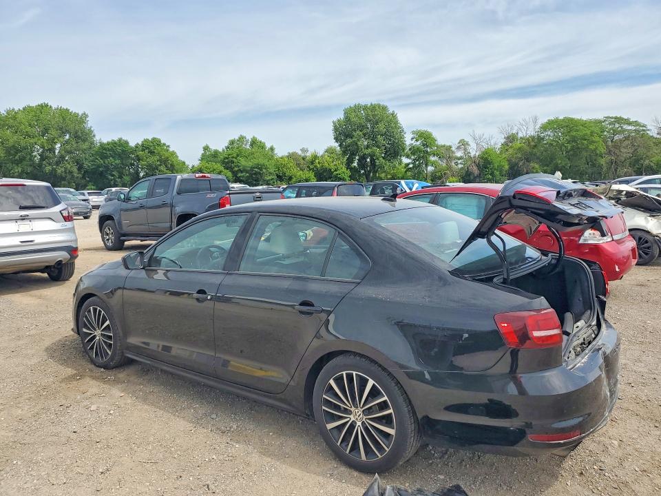 2016 Volkswagen Jetta VIN 3VWD17AJ7GM402827 COPART salvage auction — REAR END, IA - CERT OF TITLE-SALVAGE TITLE, sold $325 on 2026-07-24 (photo 2)