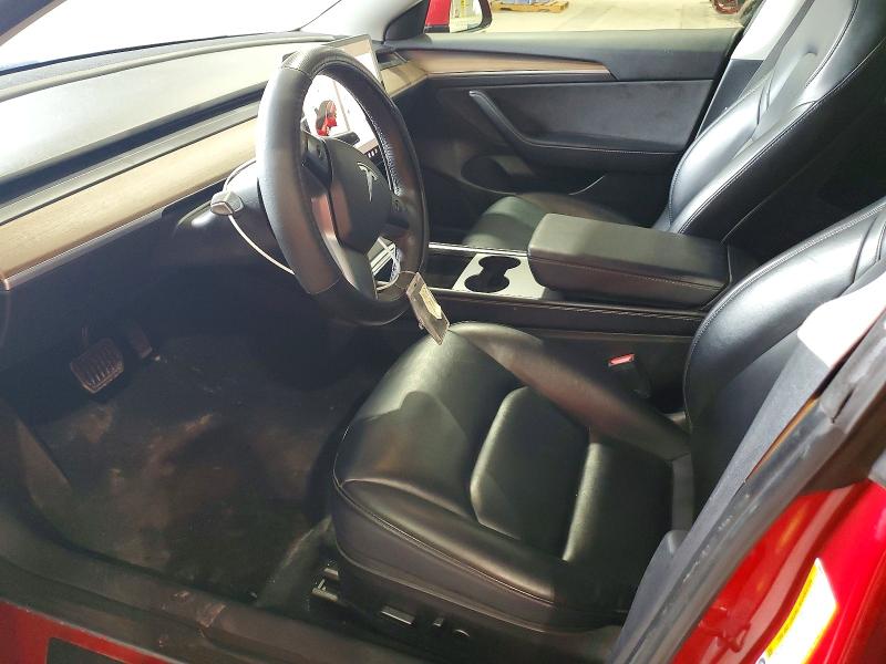 2022 Tesla Model 3 VIN 5YJ3E1EA7NF368626 COPART salvage auction — REAR END, Va - Cert Of Title - Salvage, sold $8,800 on 2026-08-03 (photo 7)