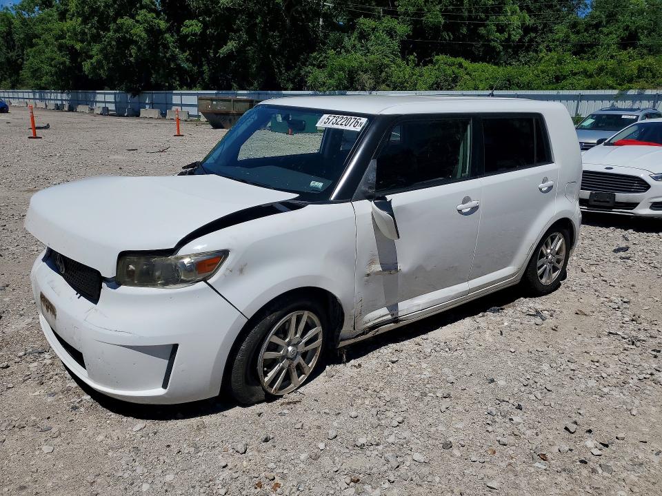 2008 Toyota Scion VIN JTLKE50E881054417 COPART salvage auction — FRONT END, MO - SALVAGE CERTIFICATE OF TITLE, sold $400 on 2026-07-31 (photo 1)
