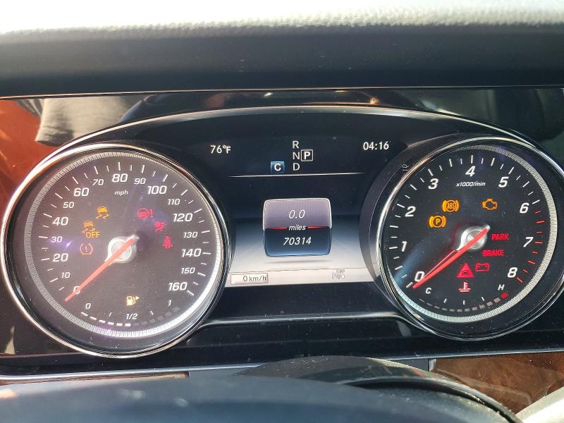 2017 Mercedes-benz E-klasse VIN WDDZF4KB6HA119047 COPART salvage auction — FRONT END, Ct - Certificate Of Title, sold $2,200 on 2026-07-02 (photo 9)