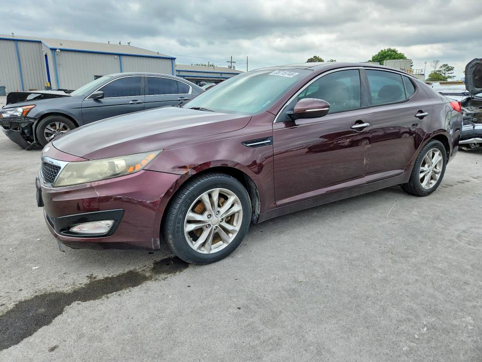 2013 Kia Optima VIN 5XXGN4A79DG093768 COPART salvage auction — SIDE, Ok - Cert Of Title-Salvage, sold $675 on 2026-07-06 (photo 1)
