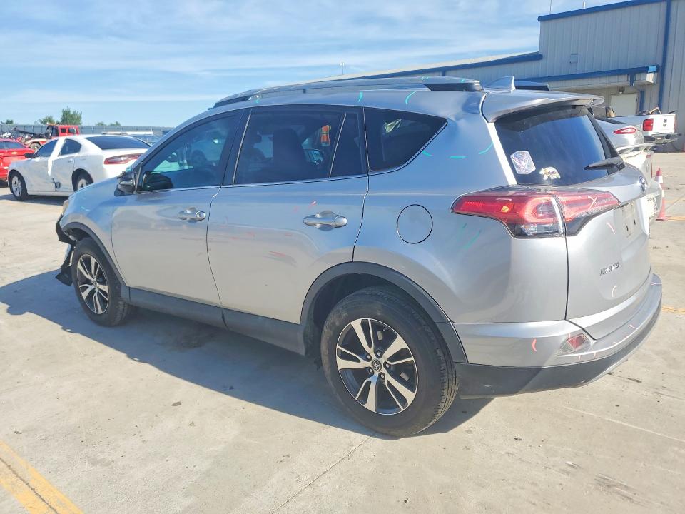 2017 Toyota VIN 2T3RFREV2HW550077 COPART salvage auction — FRONT END, Ky - Cert Of Title-Salvage, sold $5,500 on 2026-07-09 (photo 2)