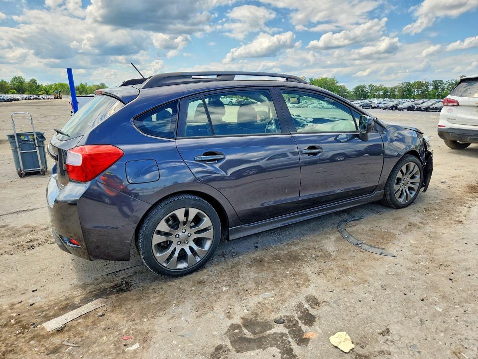2013 Subaru Impreza VIN JF1GPAL64D2885576 COPART salvage auction — FRONT END, Va - Certificate Of Title, sold $2,400 on 2026-07-22 (photo 3)