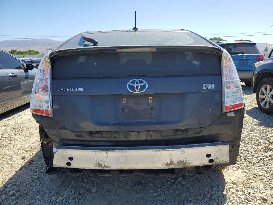 2010 Toyota Prius VIN JTDKN3DU5A1270670 COPART salvage auction — REAR END, CA - SALVAGE CERTIFICATE, sold $525 on 2026-07-21 (photo 6)