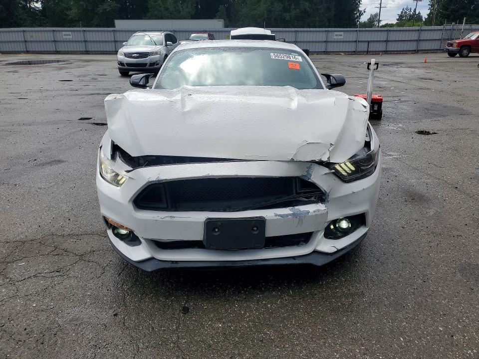 2017 Ford Mustang VIN 1FA6P8TH9H5333856 COPART salvage auction — FRONT END, Wa - Bill Of Sale, sold $2,950 on 2026-07-11 (photo 5)