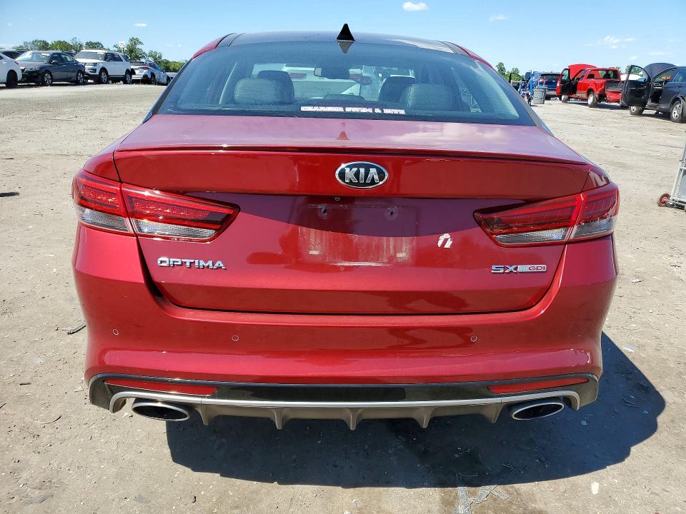 2016 Kia VIN 5XXGW4L28GG038182 COPART salvage auction — FRONT END, Va - Cert Of Title - Salvage, sold $900 on 2026-07-22 (photo 6)