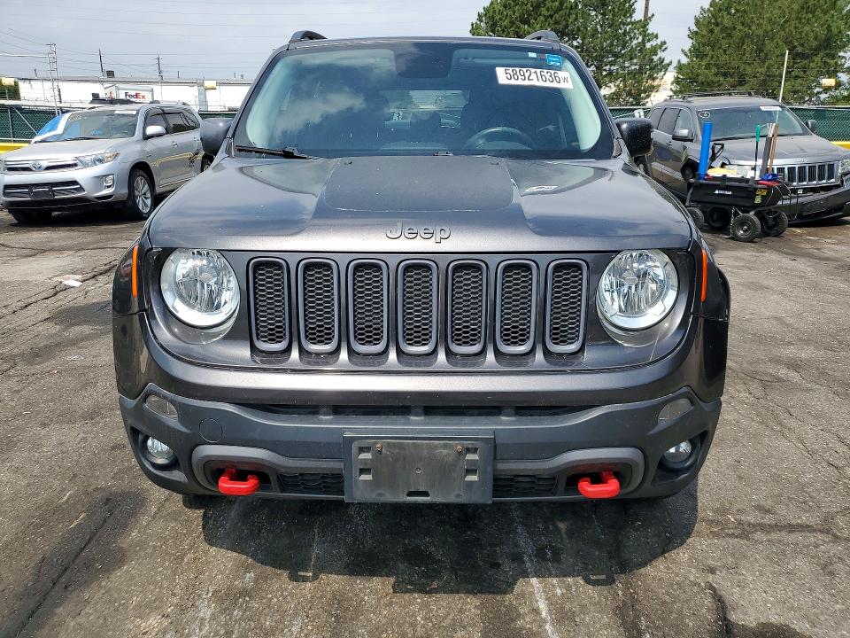 2016 Jeep Renegade VIN ZACCJBCT9GPC62910 COPART salvage auction — FRONT END, Co - Dealer Only Clean Title, sold $725 on 2026-08-20 (photo 5)