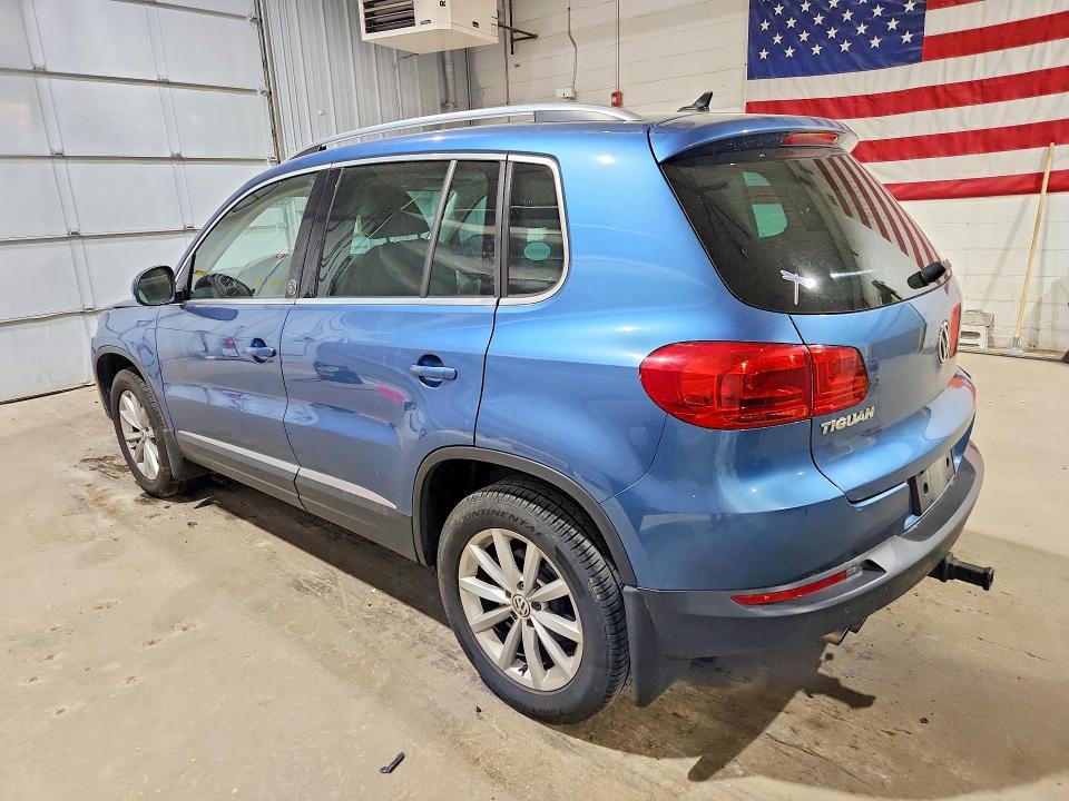 2017 Volkswagen Tiguan VIN WVGSV7AX2HW500583 COPART salvage auction — FRONT END, Nh - Cert Of Title-Salvage, sold $225 on 2026-07-28 (photo 2)