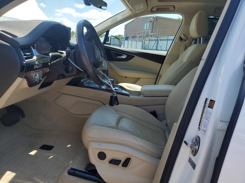 2019 Audi Q7 VIN WA1LAAF7XKD039835 COPART salvage auction — MECHANICAL, Fl - Certificate Of Title, sold $9,100 on 2026-07-28 (photo 7)